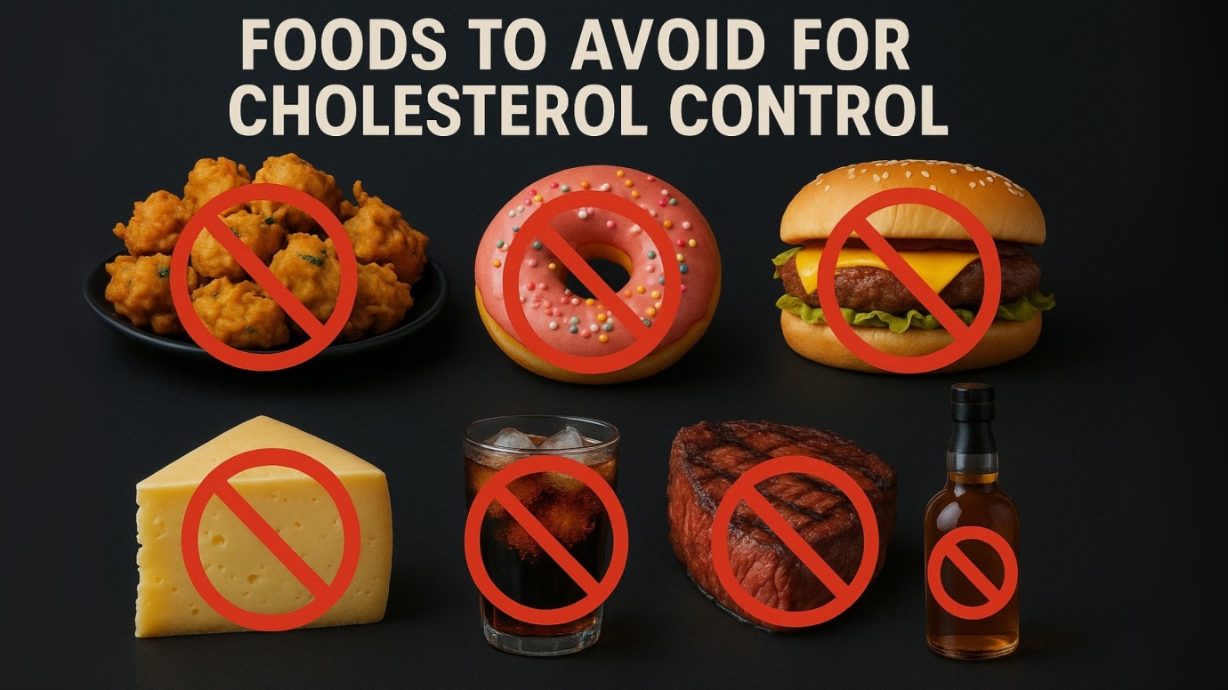 Foods not to eat with high cholesterol