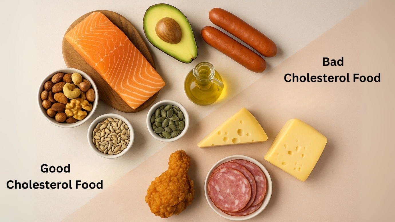 Good Cholesterol & Bad Cholesterol Food