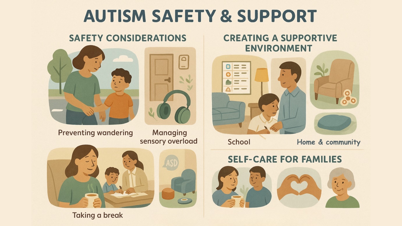 Precautions and Daily Support for Autism Spectrum Disorder