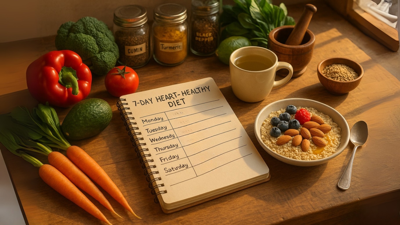 7-Day Heart-Healthy Diet Chart