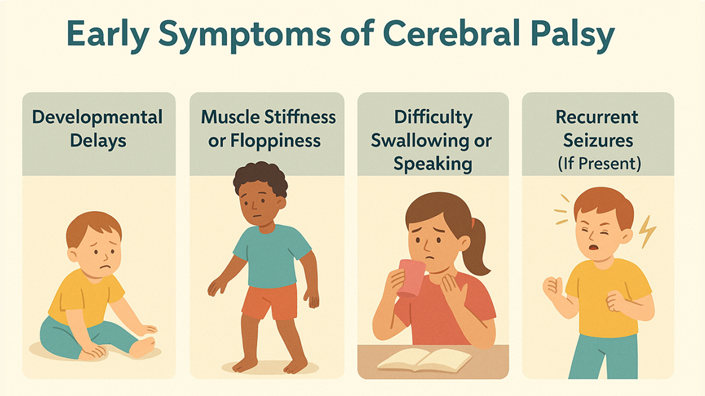 Early Symptoms of Cerebral Palsy that Parents Should Watch For