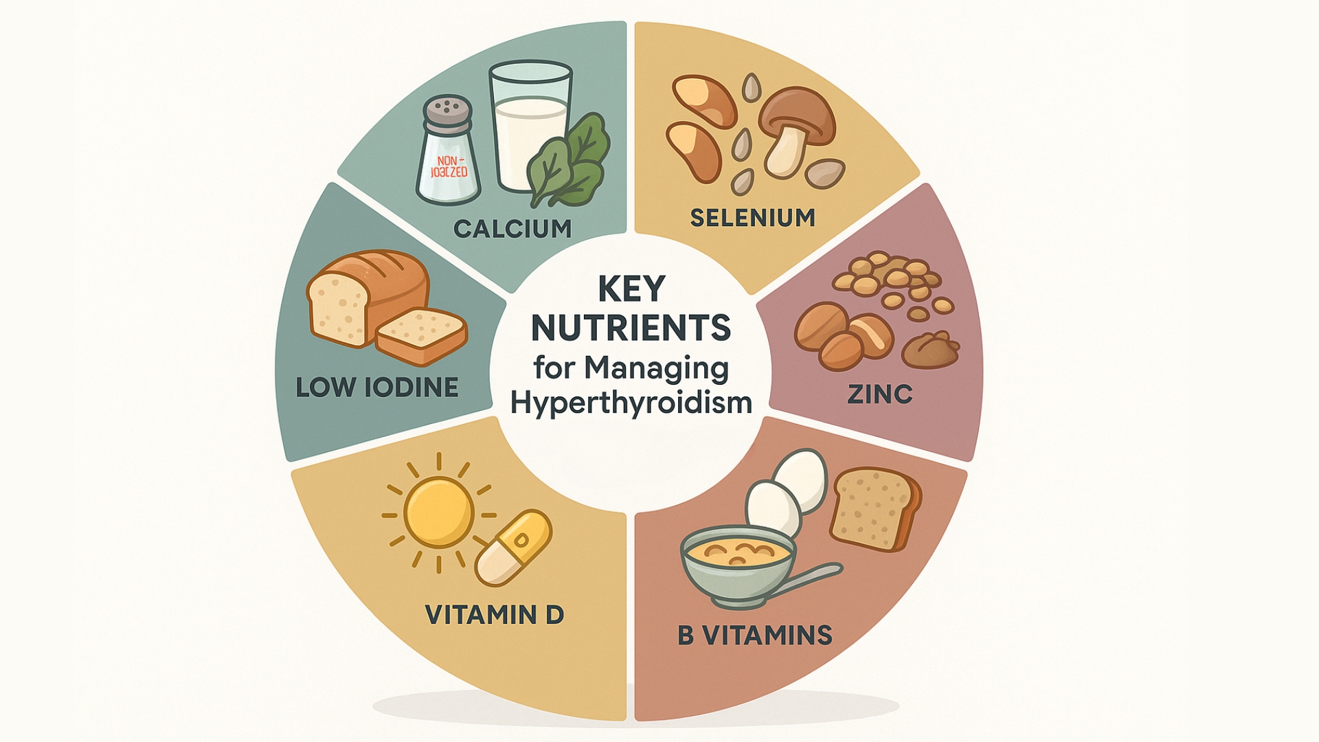 diet and hyperthyroidism(Key Nutrients for Managing Hyperthyroidism)