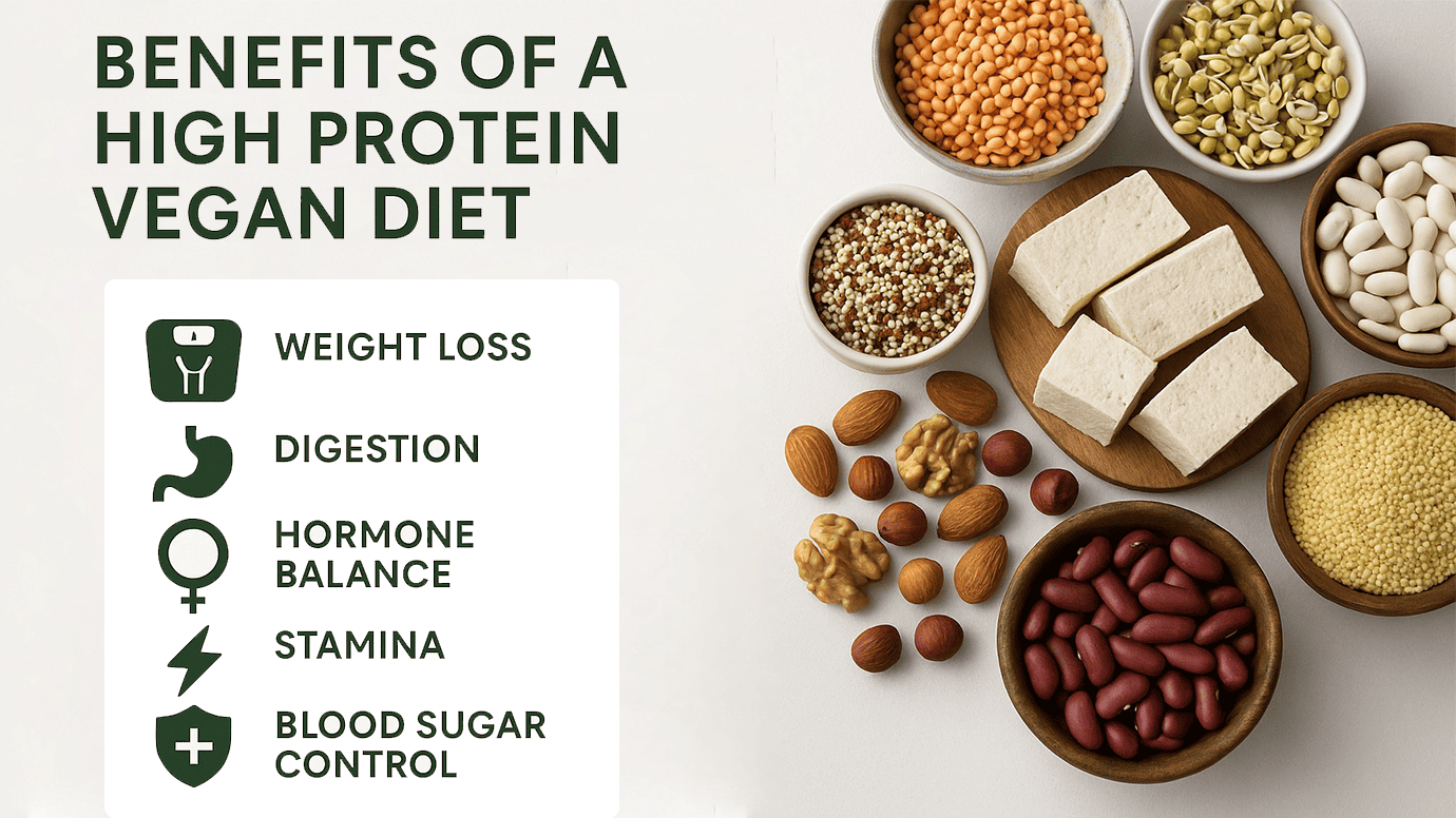 Benefits of a High Protein Vegan Diet