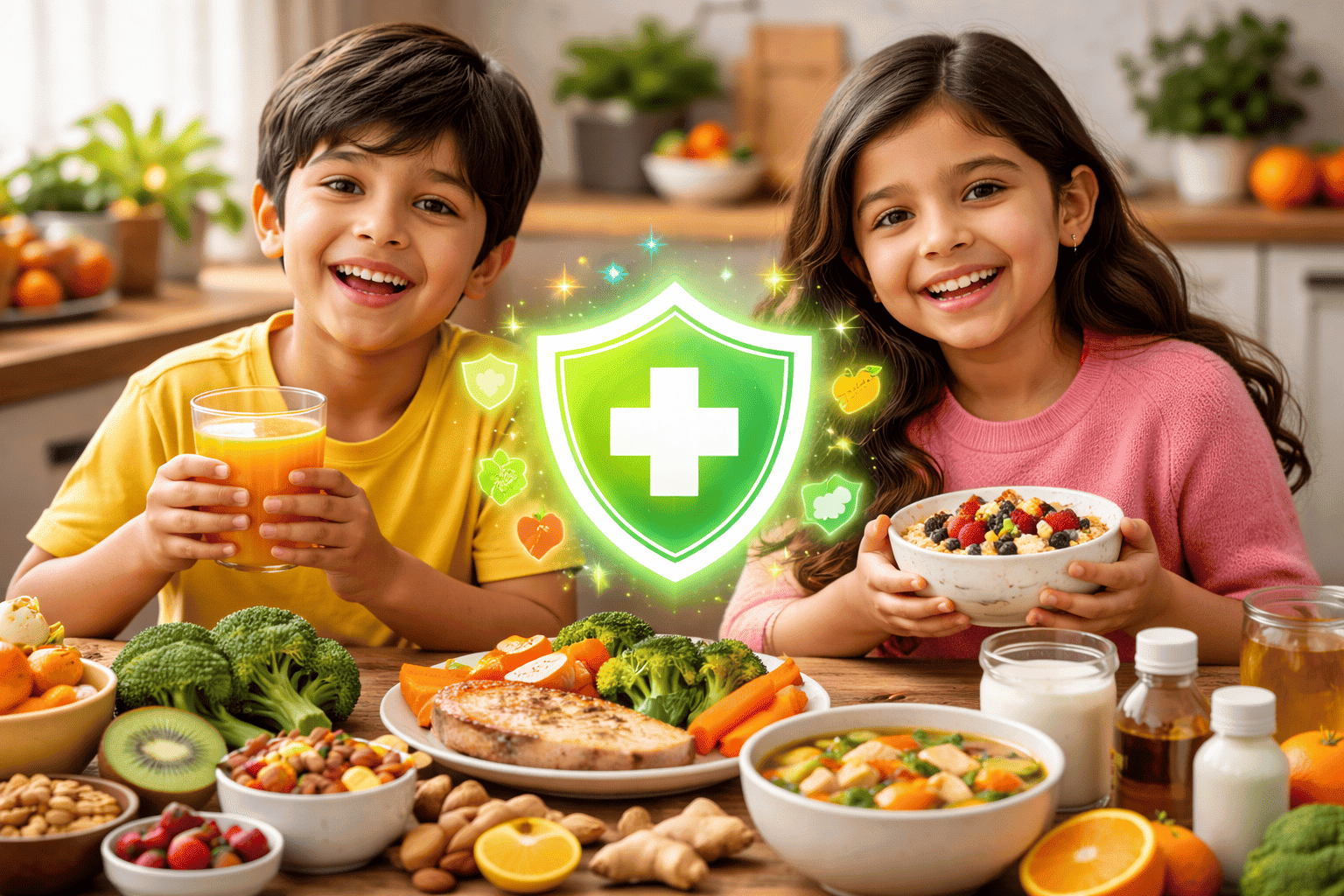 Role of Nutrition in Building Strong Immunity in Children