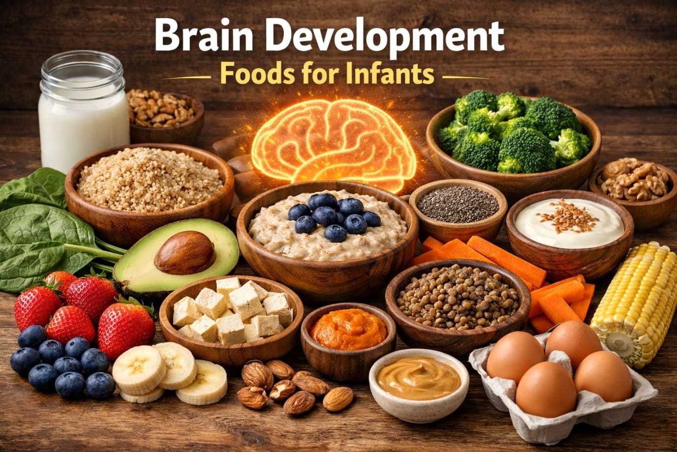 Brain Development Foods for Infants Brain Development Foods for Infants