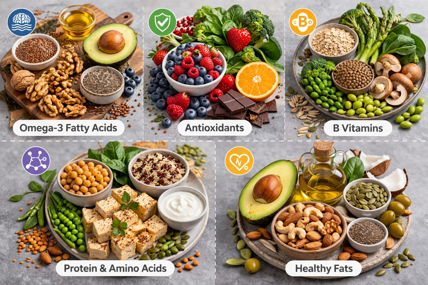 Top Nutrients for Brain Health