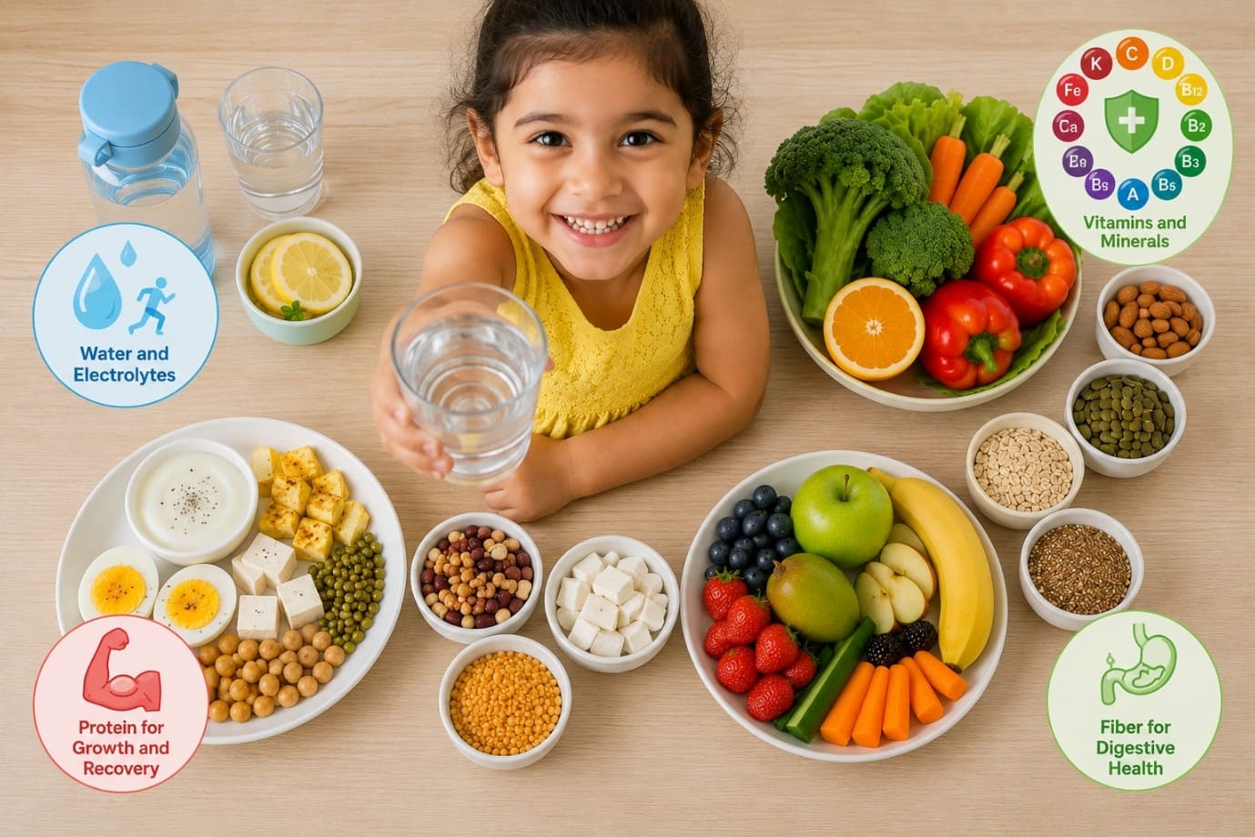 Essential Nutrients Kids Need During Summer