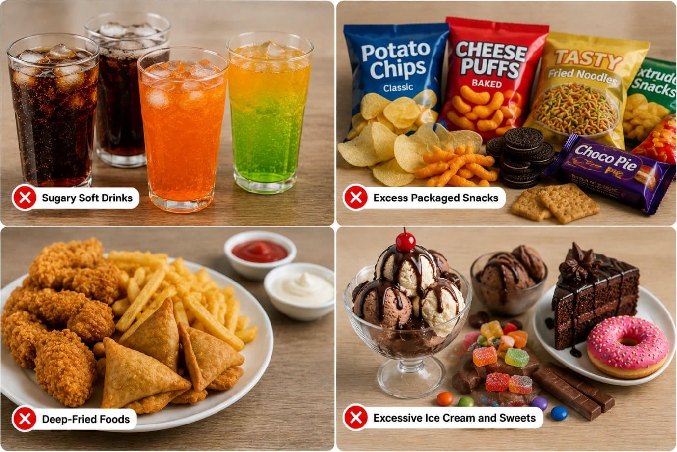 Foods and Drinks Kids Should be Avoided from Summer Diet for Kids