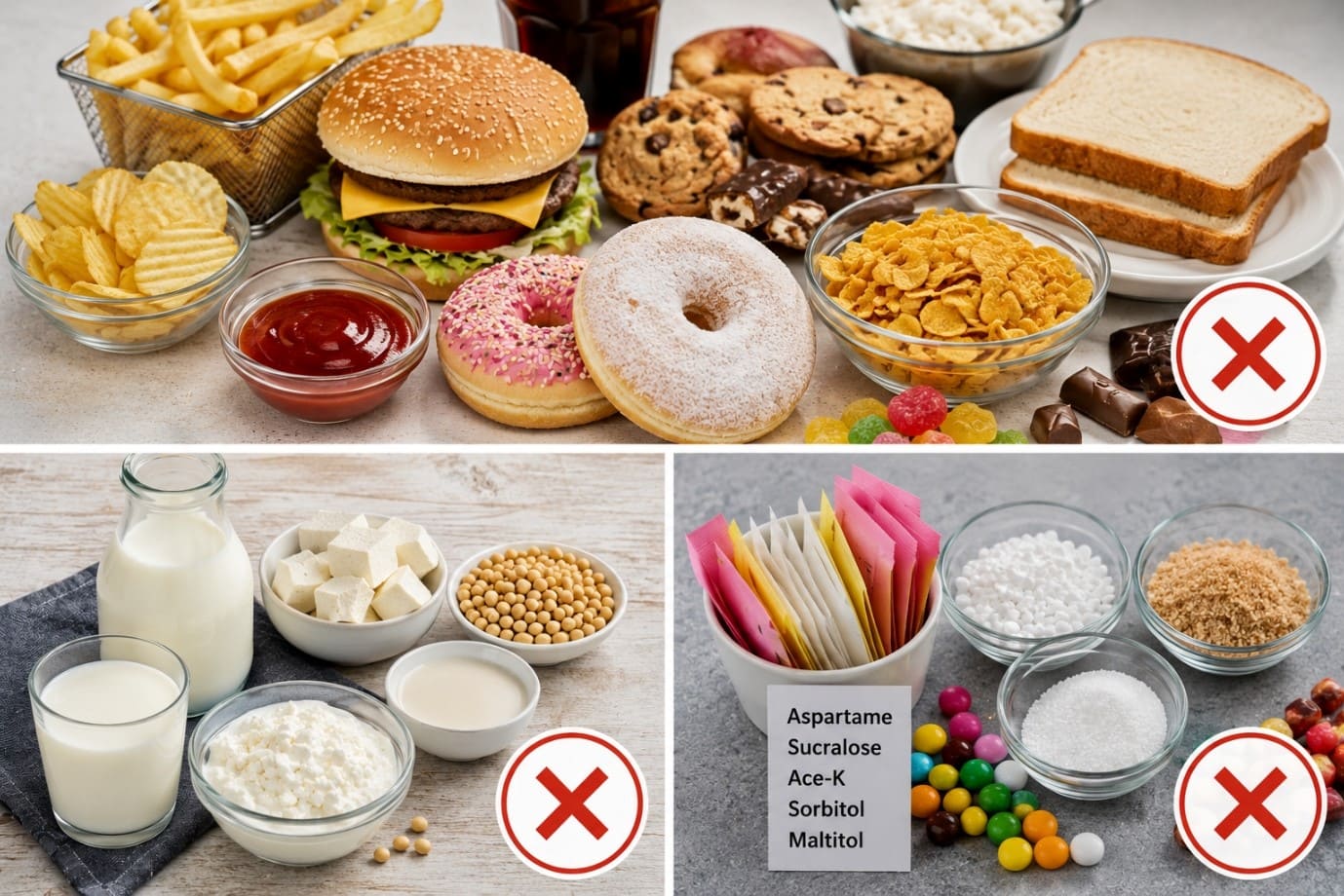 Foods to Avoid or Limit from a PCOD Diet