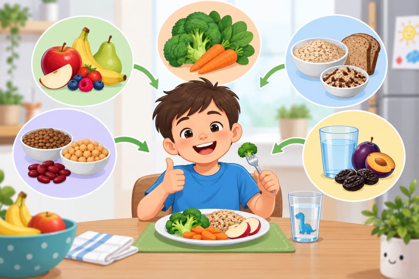 Best Foods for Constipation in Children Best Foods for Constipation in Children