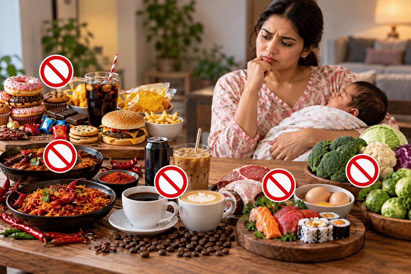 Foods to Avoid after delivery Foods to Avoid after delivery
