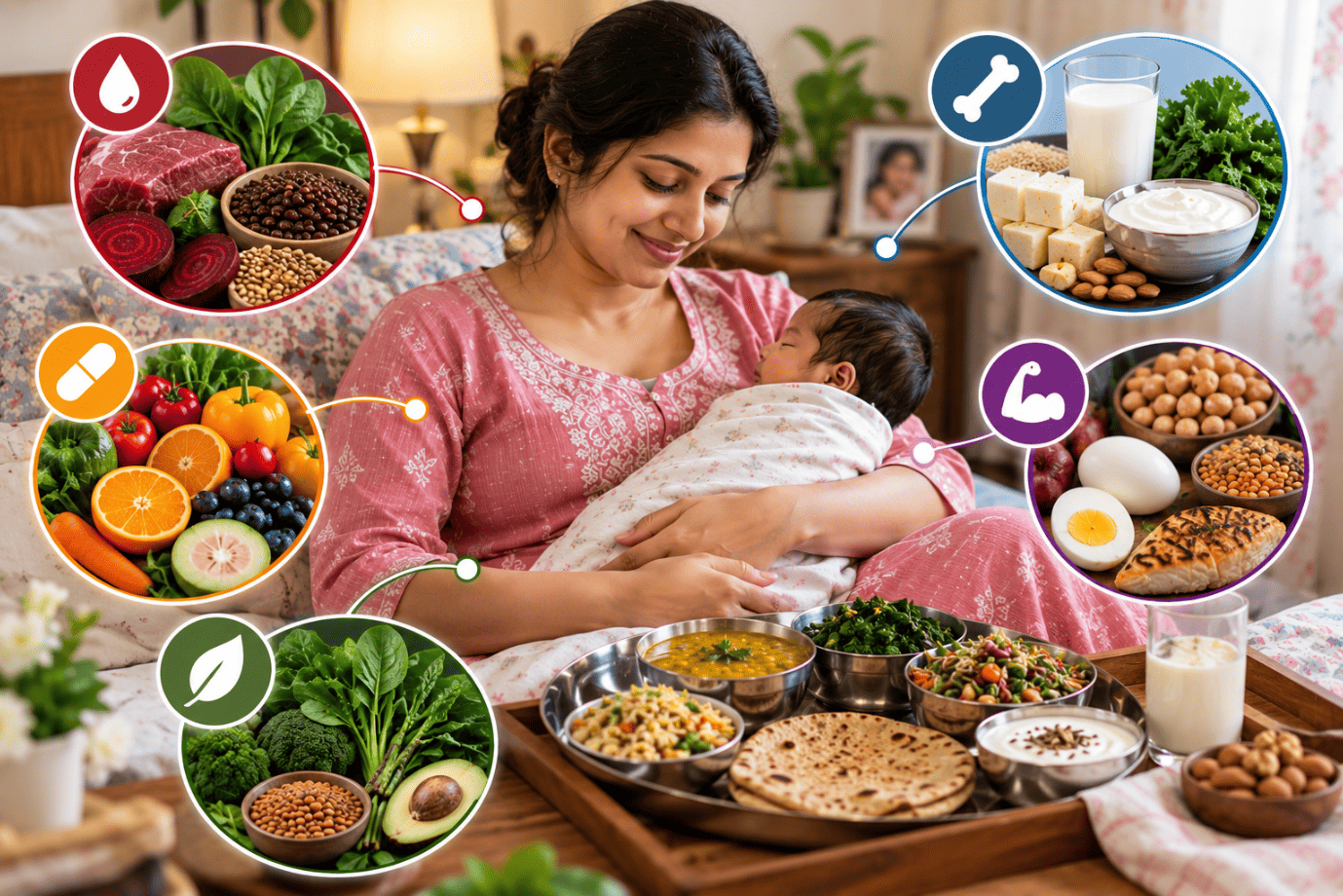 Understanding Nutritional Needs for Indian Moms after delivery Understanding Nutritional Needs for Indian Moms after delivery