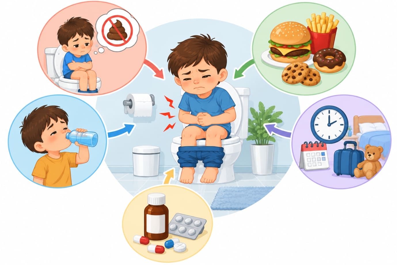 What are the Causes of Constipation in Children What are the Causes of Constipation in Children